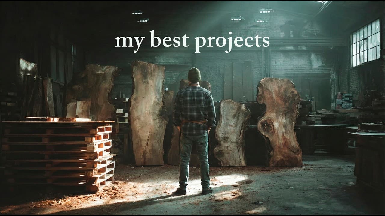 Jesper in the workshop