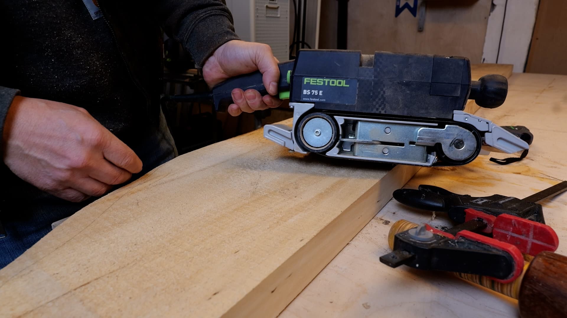 Festool BS 75 E Belt Sander