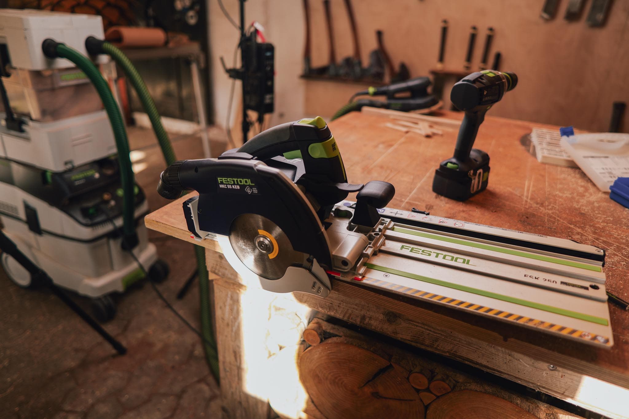 Festool HKC 55 KEB Cordless Circular Saw