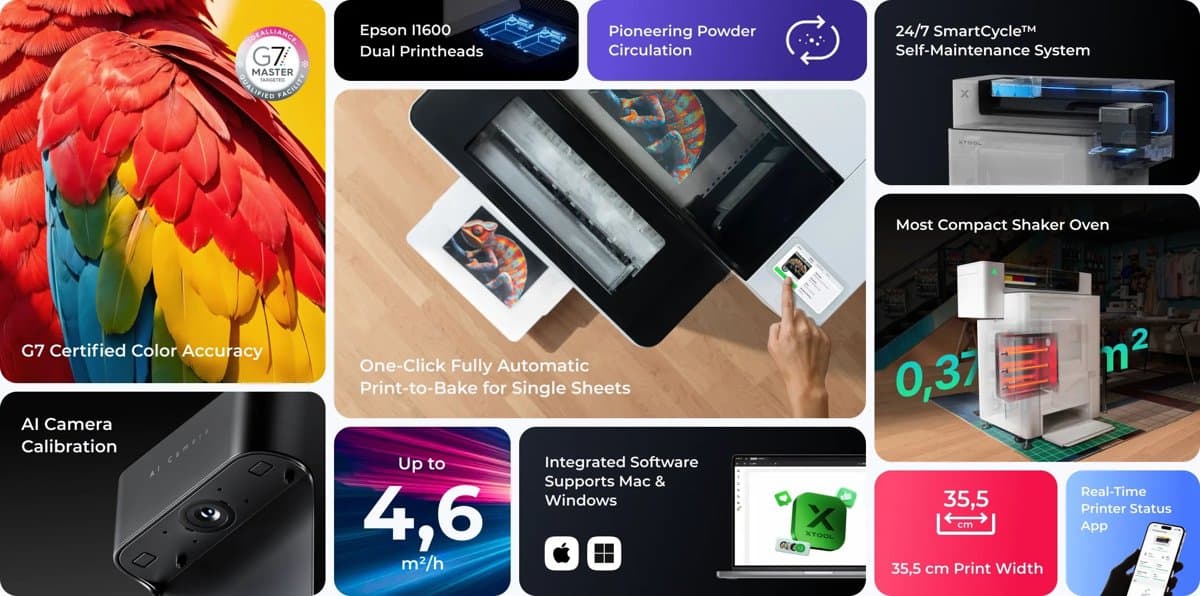 xTool Apparel Printer