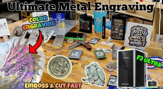 xTool F2 Ultra 60W MOPA Laser Engraver